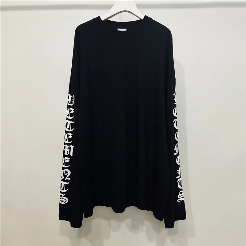 Oversize Vetements Fashion T shirts Men 