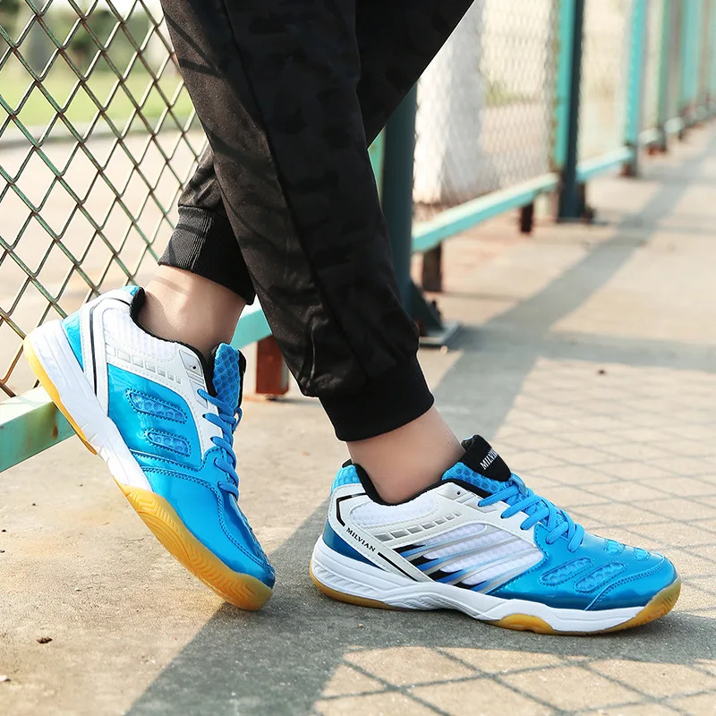 Zapatos de tenis de mesa profesionales para hombre y mujer, zapatillas deportivas antideslizantes, transpirables, de entrenamiento resistentes AliExpress Deportes y entretenimiento