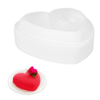 

Cake Decorating Tools Silicone Mold Chocolate Confectionery Pastry Mousse Mould 3D Heart Cooking Baking Bakeware DIY Cake Shop
