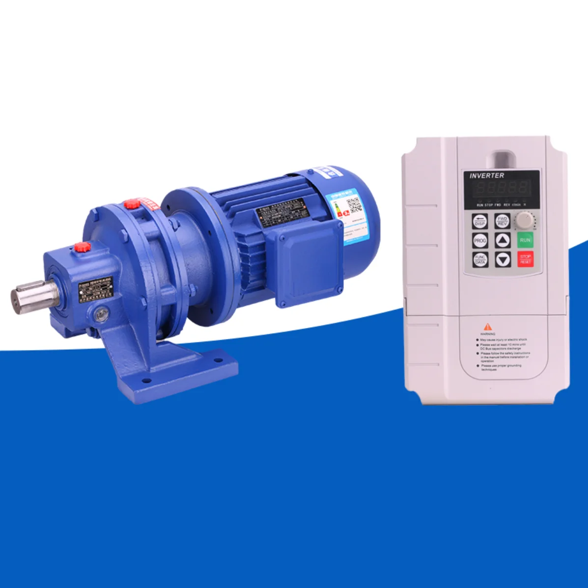 BWD cycloid reducer, B2  3000W, Split type、With frequency converter、AC220, stirring, lifting, high torque, low speed motor