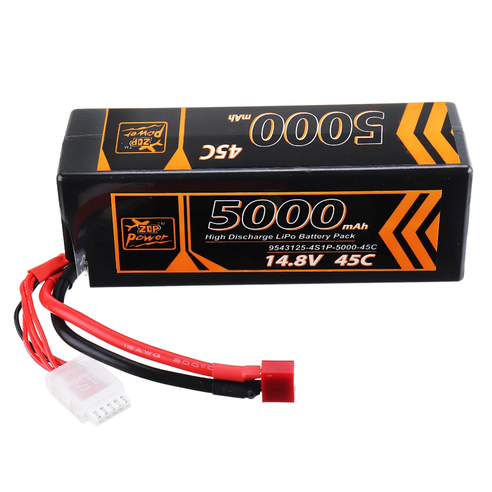ZOP power 22,2 V 5000mAh 80C 6S Lipo батарея XT60 разъем для радиоуправляемого дрона для RC автомобилей Rc модели RC FPV гоночный беспилотный самолёт вертолет