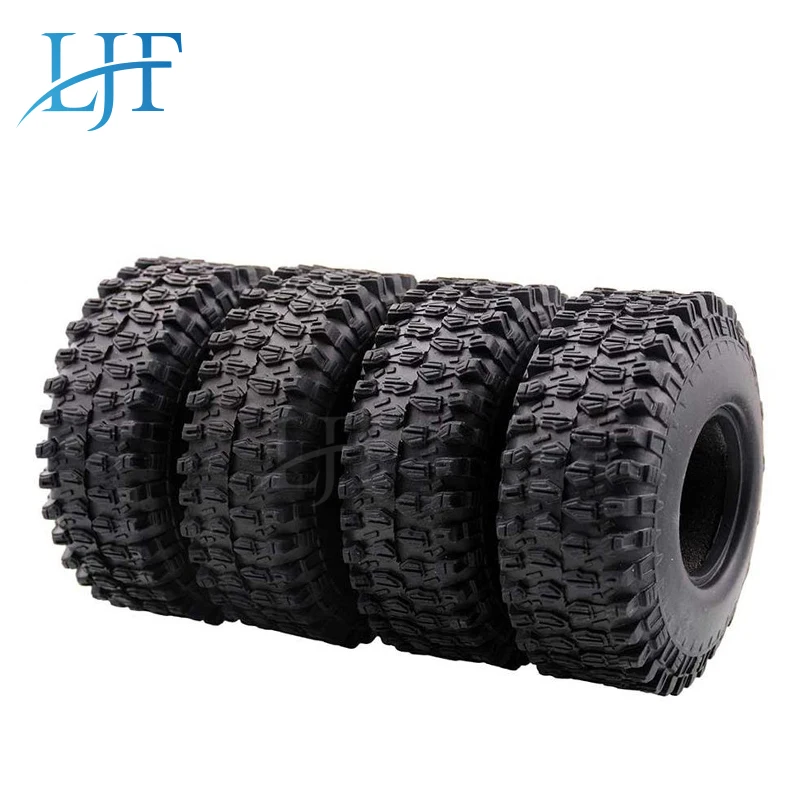 4 шт. 120 мм 1 9 "резиновые шины/колесные шины для 1:10 RC Rock Crawler Axial SCX10 90046 AXI03007 D90 D110 TF2