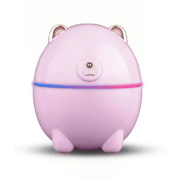 

220ML Cute Bear Air Humidifier Fresher USB Charging Aroma Essential Oil Diffuser R2JB