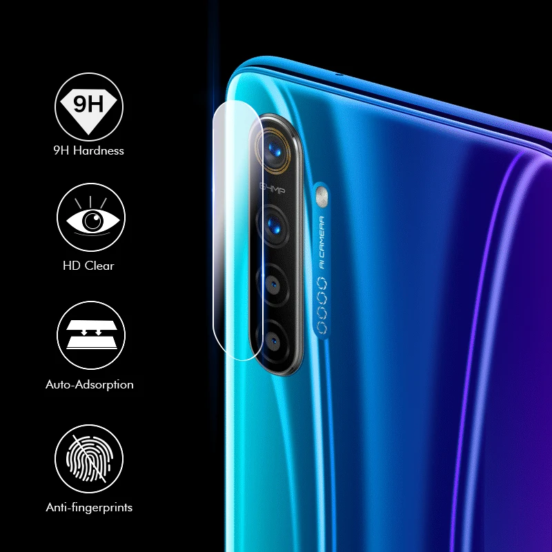 6-2/за штуку Бесплатная доставка объектив из закаленного Стекло для realme 7 pro 5G