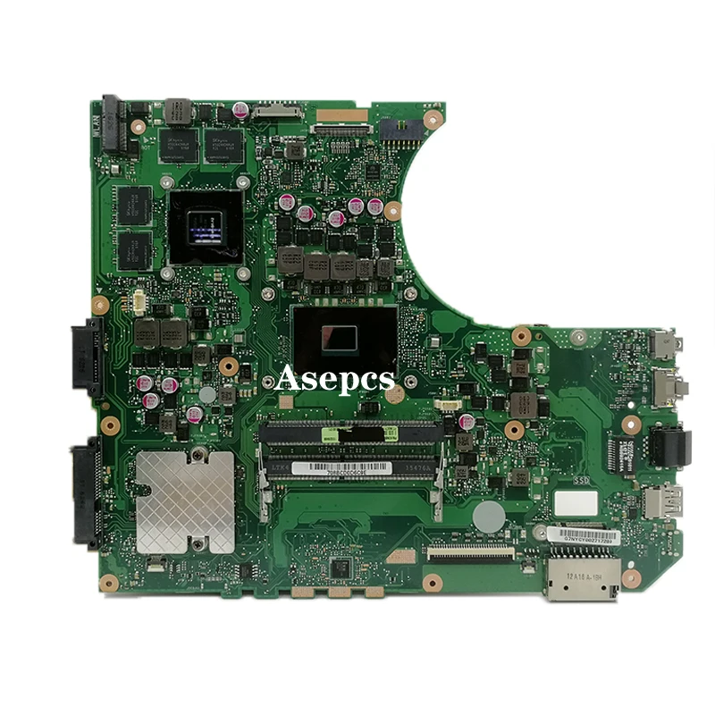  N552VW Laptop motherboard for ASUS VivoBook Pro N552VW N552VX original mainboard HM170 I7-6700HQ GT