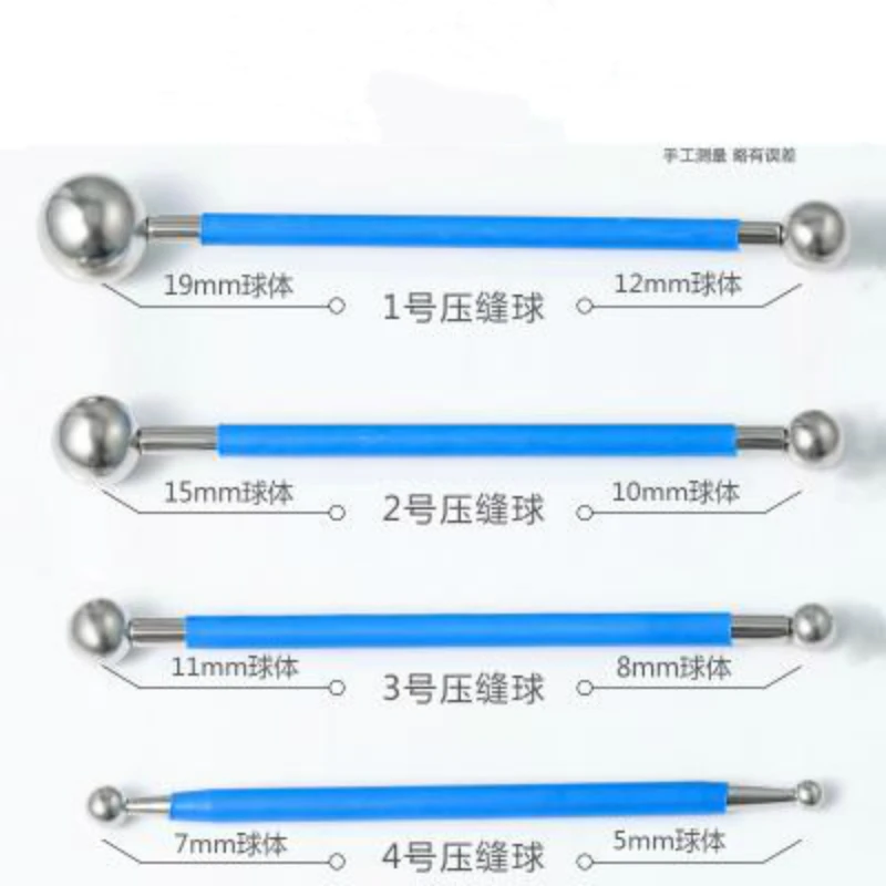 

Double steel pressed ball tile grout repairing stick ceramic floor grout glue gap scraping Construction tools