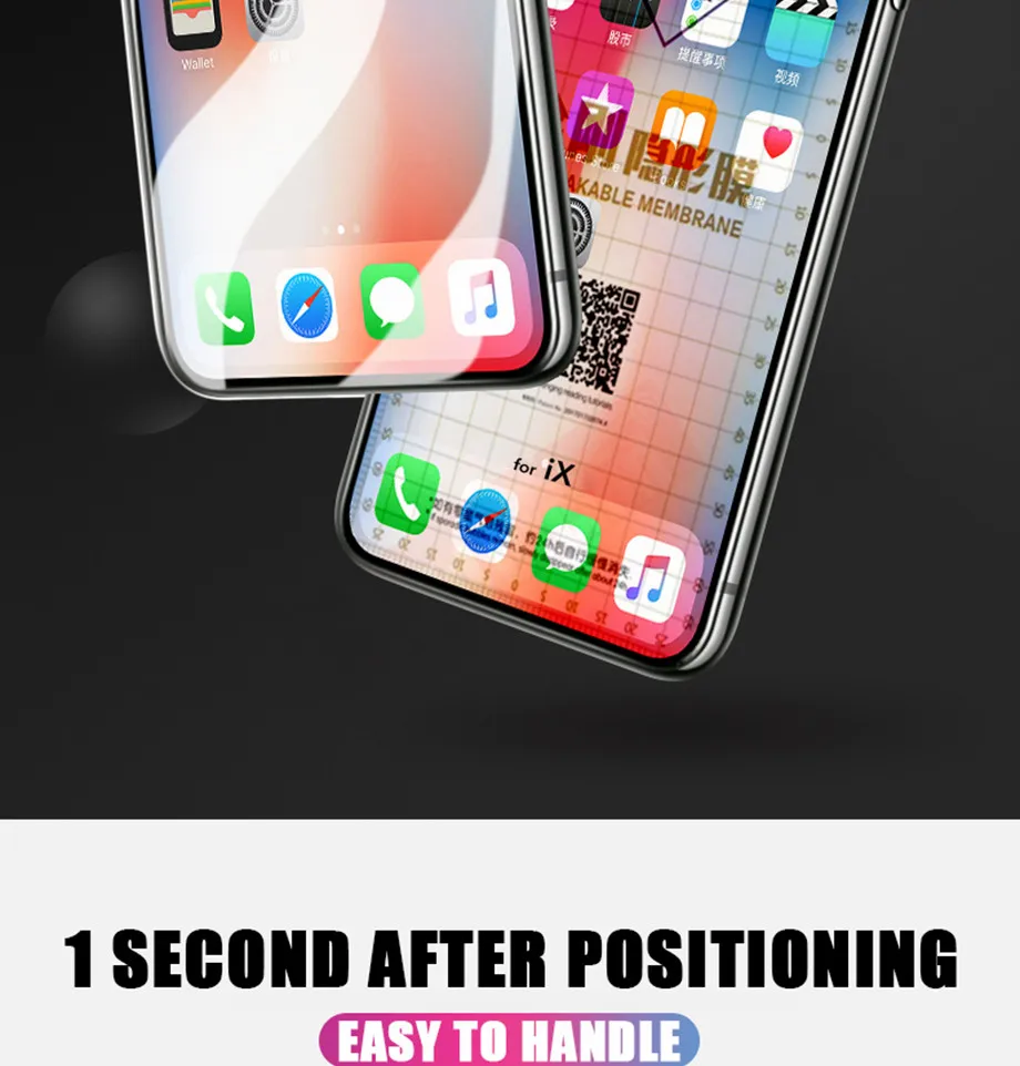 2-PC-For iPhone 6 6s Screen Protector For iPhone 7 8 Plus X Film