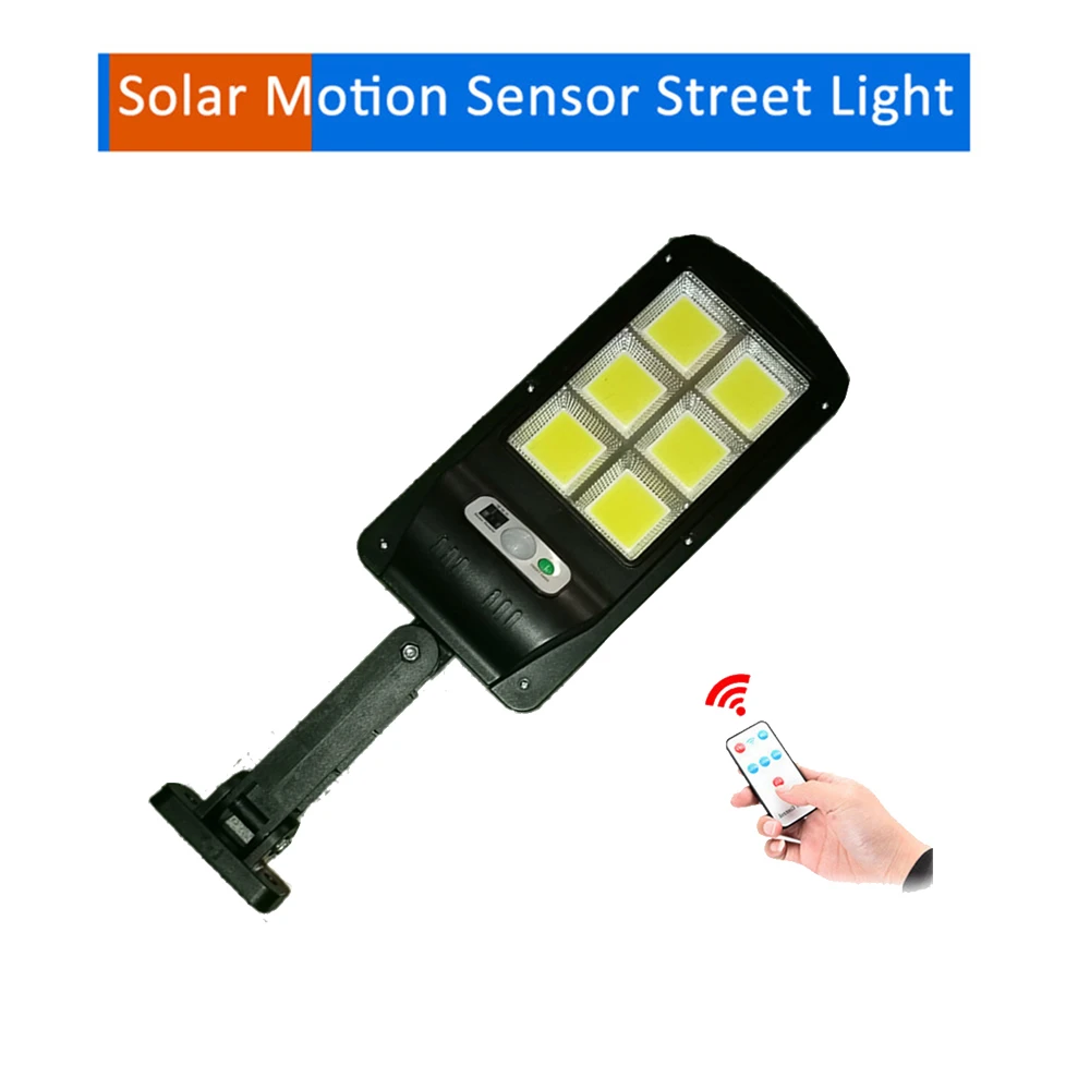 

solar light lamp floodlight reflector LED Outdoor Security Wireless Waterproof With PIR Motion Sensor UltraThin remote controlle