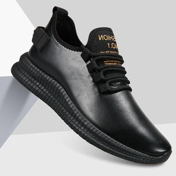 

Autumn and winter new season leather waterproof sports casual wild shoes cold and non-slip comfortable men's casual shoes
