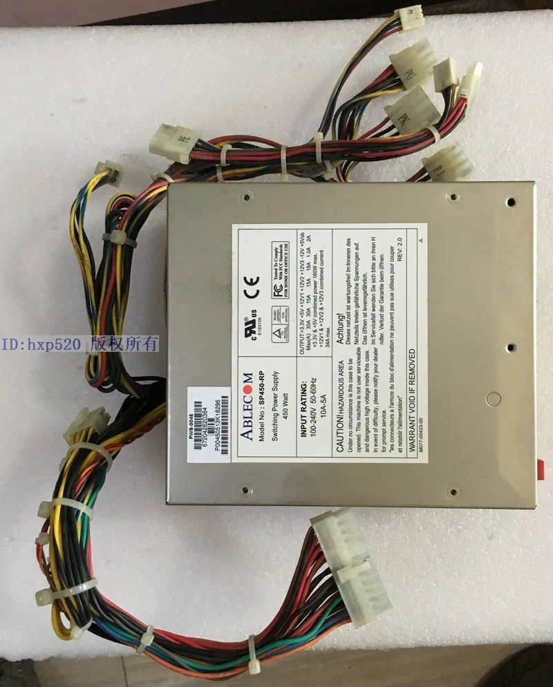 

Ablecom SP450-RP серверный источник питания 450 Вт б/у