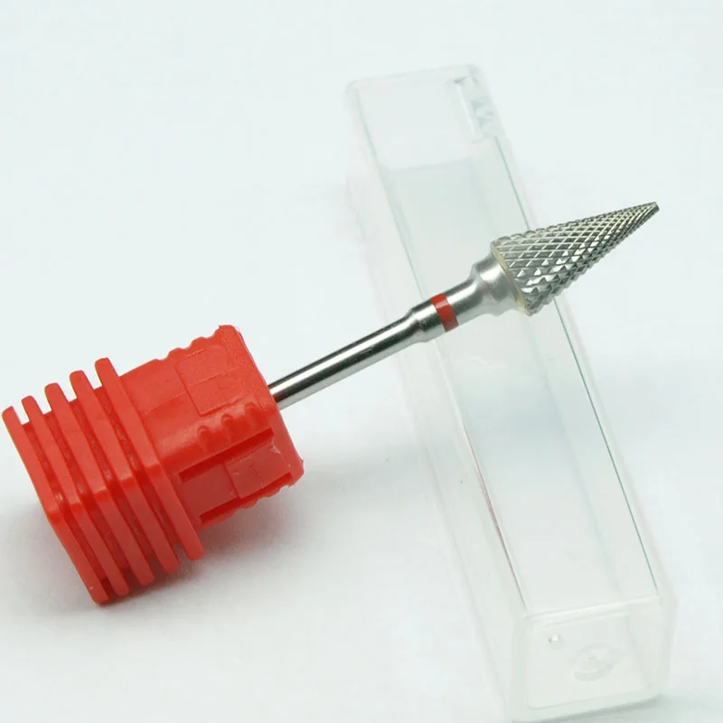 

EasyNail~3/32 '' Fine Tungsten steel Nail Drill Bit nail file Carbide Nozzle Gel remover Nail Cleaner Millings Bit M0713