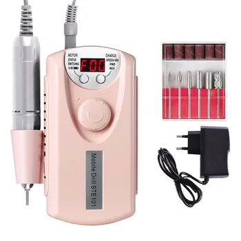 

Clippers Home Pain Free Polishing Nail Grinder High Power Mini Electric Rechargeable Low Noise Manicure Device Milling Cutter