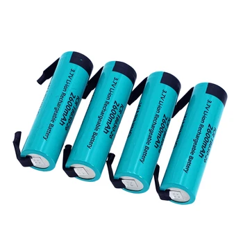 

2020 VariCore ICR18650-26 2600mAh Li-ion battery 3.7V 18650 Rechargeable batteries +DIY Nickel sheets