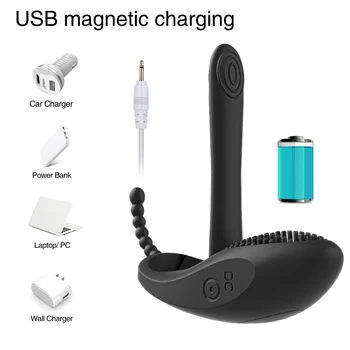 Penis Vibration Ring Cock Prostata Massage Delay Ejaculation Clitoris Stimulator Anal Beads Vibro Panties Sex Toys For Couples 5