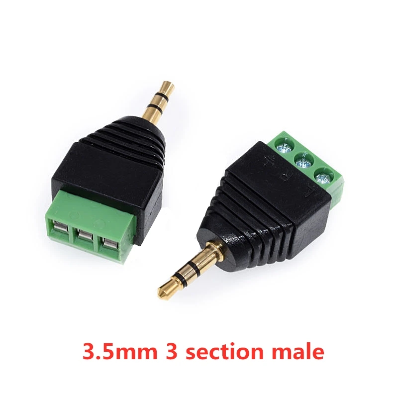 3pole Male 1PCS