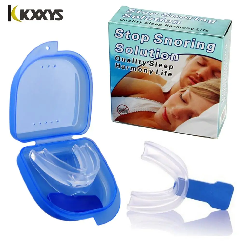 Sleeping Antisnoring Mouthpiece Snore Device Braces Apnea Guard