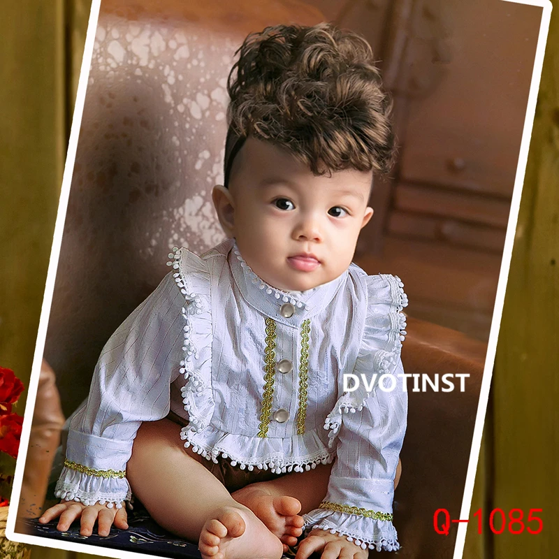 Dvotinst/Одежда для маленьких девочек и мальчиков; костюм для фотосессии; милые наряды; комплект одежды с платьем в стиле капота; одежда для фотосессии в студии для младенцев