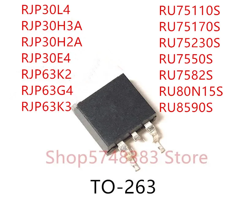10pcs Rjp30l4 Rjp30h3a Rjp30h2a Rjp30e4 Rjp63k2 Rjp63g4 Rjp63k3 ...