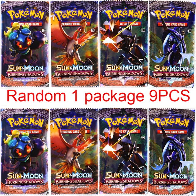 9PCS French Pokemon Cards Sword And Shield Battle Styles Full Sealed Retail Box Evolving Skies Pokemones Card For Children Gifts 1package Burning
