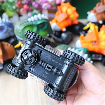 

Dinosaur Cars Dinosaur Vehicles Pull Back Cars with LED Light Dinosaur Sound Toys for Boys Toddlers Kids Gifts