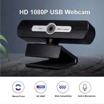 

Webcam 1920 x 1080 HD Web Camera with Built-in Microphone USB Plug&Play WebCam Widescreen Video in stock g3