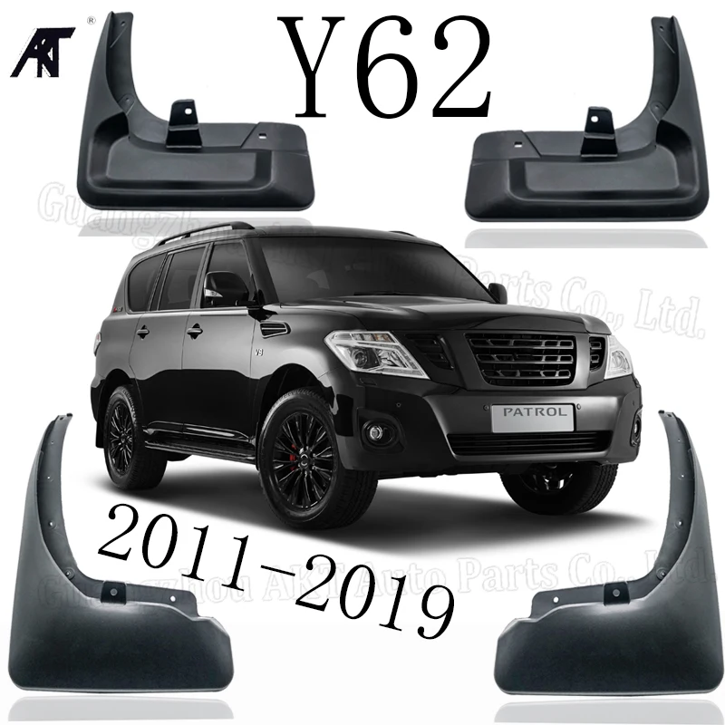 Mudguards Fender For 2011 2019 Nissan Armada Patrol Y62 QX80 Car Mud
