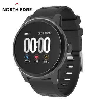

NORTH EDGE Smart Watch Sport Fitness ECG PPG Blood Pressure Heart Rate Monitor Wristband IP67 Waterproof Band for IOS Android