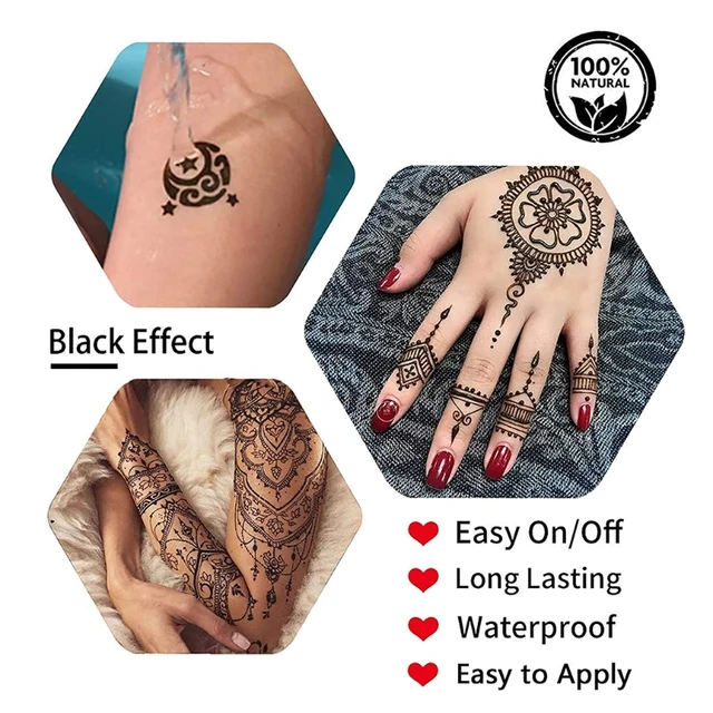 Earth Henna Temporary Tattoo Kit