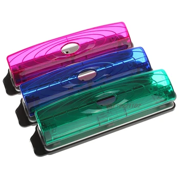 

1 pcs three colors optional 3 hole puncher stationery a4 paper puncher
