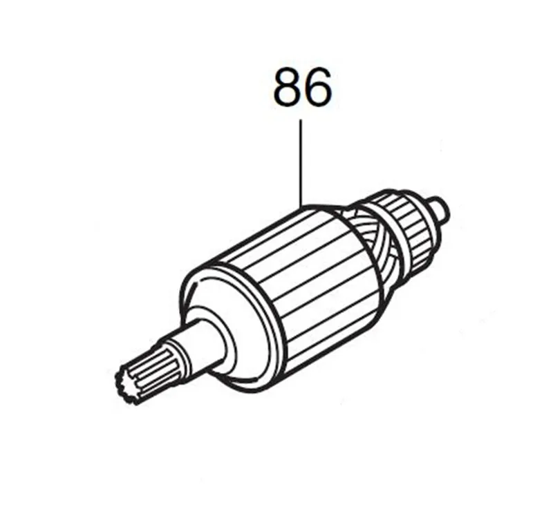 AC220-240V MAKITA 516573-8 ротор якорь электродвигателя для LC1210 ротора | Инструменты