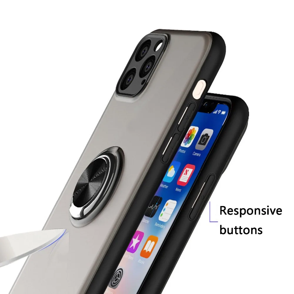 新款亮甲指环手机壳 iphone8
