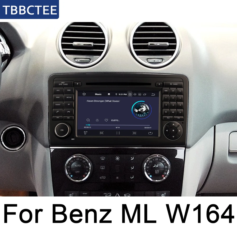Clearance For Mercedes Benz ML Class W164 2005~2012 NTG Auto DVD Player GPS Navigation Car Android Multimedia System Screen Radio Stereo 3