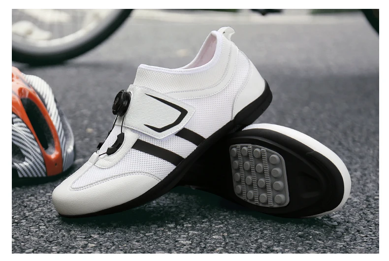 Новая дорожная обувь для велоспорта Ультралегкая дышащая обувь профессиональные велосипедные спортивные кроссовки