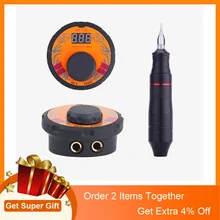 Biomaser, Новое поступление, тату-машинка, набор, интеллектуальный, цифровой, ЖК-дисплей, тату, устройство питания, швейцарский двигатель, тату, комплект