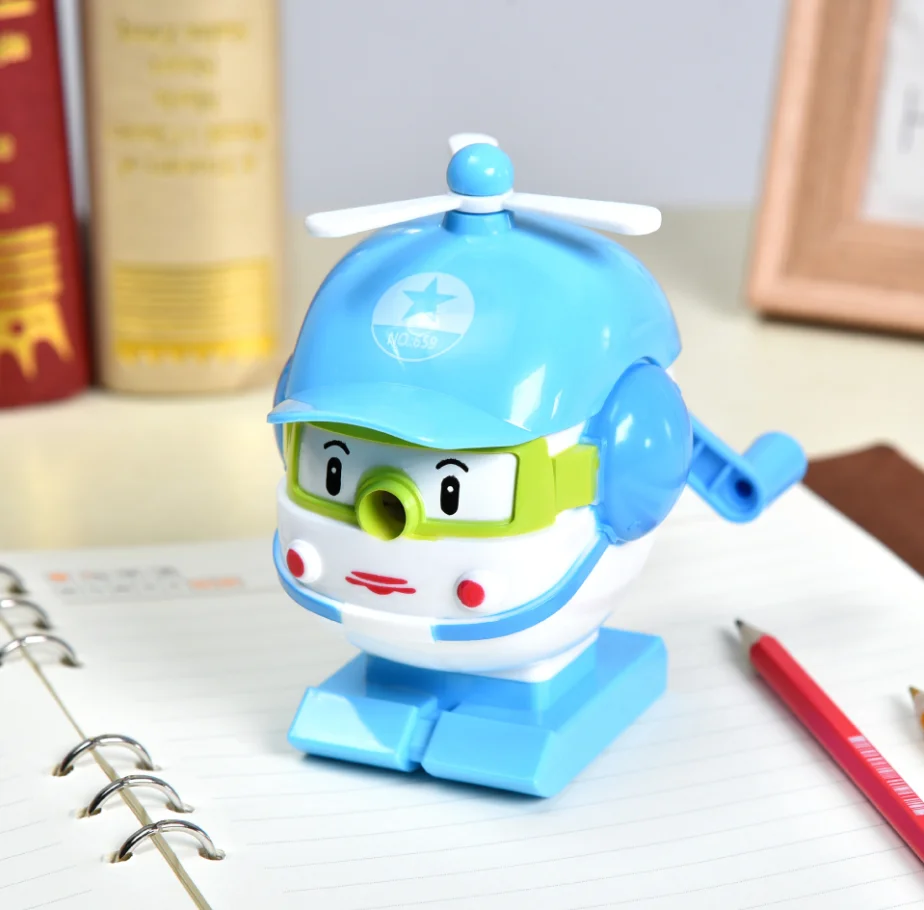 1 шт. Симпатичный Самолет точилка для карандашей механические детские корейские