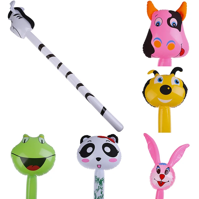 Long Cartoon Random Animal Balloon Inflatable Animal Inflatable Hammer No Wounding Stick Balloon Toys for Children Gift 5