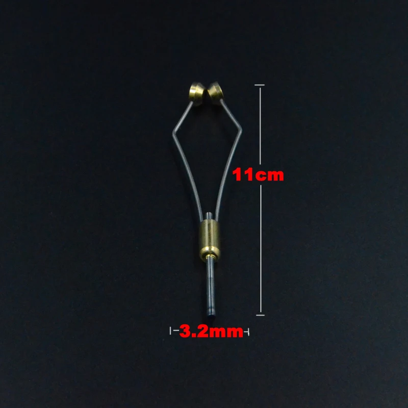 Созерцатель 2 дополнительных стиля конические ноги пуля держатель катушки с дугой рот или черный керамический наконечник Стандартный размер инструмент для завязывания мух