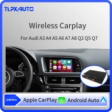 Беспроводной интерфейс CarPlay для AUDI A5/A4, оригинальный экран, обновление системы MMI, поддержка Mirror Link, камеры на рынке автокомпонентов Беспроводной интерфейс CarPlay для AUDI A5/A4, оригинальный экран, обновление системы MMI, поддержка Mirror Link, камеры на рынке автокомпонентов
