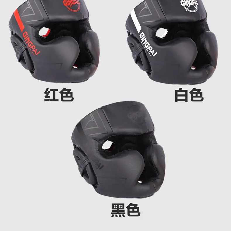 Professional Adult Kids Men Women Kick Boxing Sanda MMA Head Protector MMA Helmet Muay Thai Boxing Taekwondo Karate Guard Head