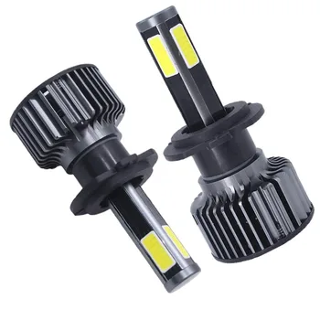 

LED COB Auto Headlamps H7 H4 LED Headlight Bulb H1 H11 H13 9012 Car Four Sides Led Lights Fog Lights