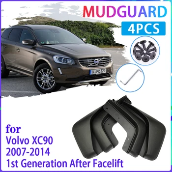 

4PCS Car Mud Flaps for Volvo XC90 2007~2014 2008 2009 2010 2011 2012 1st Mudguard Splash Guards Fender Mudflaps Auto Accessories