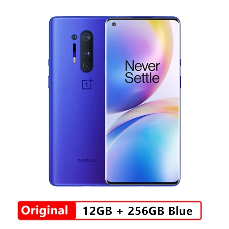 Глобальная прошивка Oneplus 8 Pro 5G Смартфон Snapdragon 865 12 г 256 6 78 '飐 Гц жидкости
