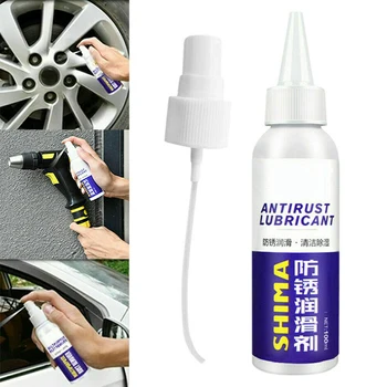 

1pc 100ml Rust Remover Window Rust Inhibitor Wheel Hub Screw Derusting Spray For Derusting Metal Parts Car Maintenance Tool