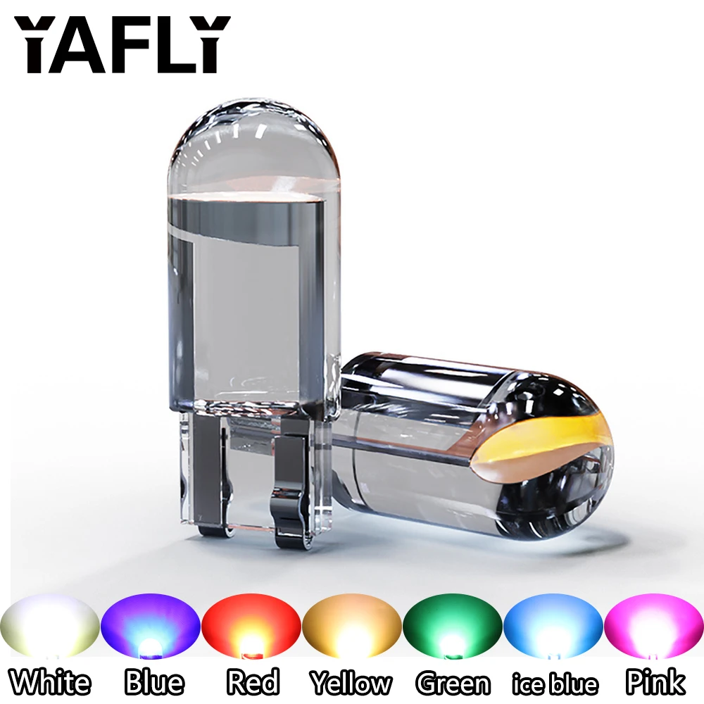 Новый 2 предмета T10 W5W WY5W 194 168 501 2825 COB светодиодный Автомобильный Клин парковка