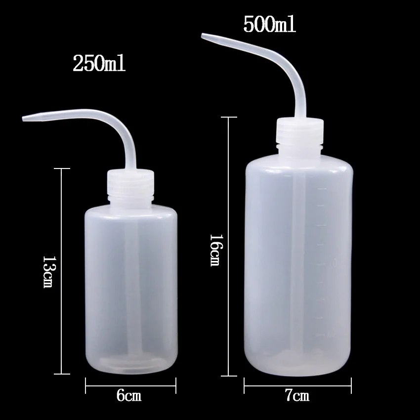 

250ML/500ML Plastic spray bottle Home Indoor Flowers Sharp Beak Elbow Washing Cleaning Spray Squeeze-Bottle.