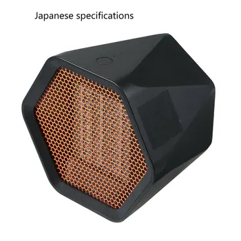 

1000W Portable Electric Desktop Heater Hot Air Fan Hexagonal Heater Warmer Machine Heating Stove Radiator Office