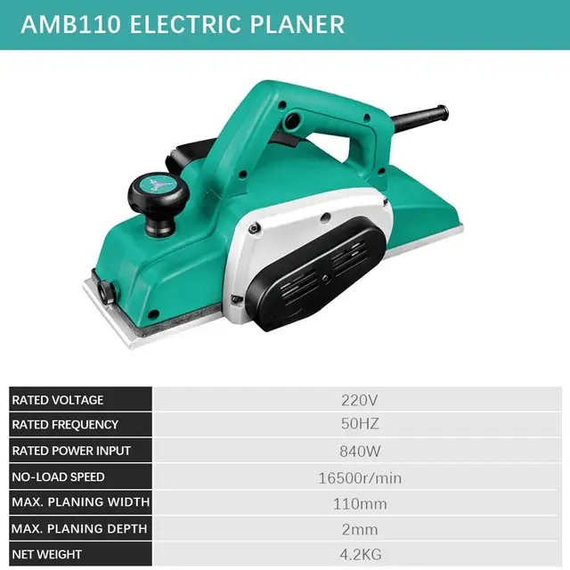 Dca Electric Wood Planers Variable 