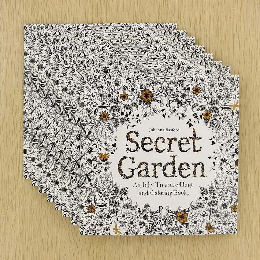 Secret Garden English Edition Coloring Book For Children Adult Relieve Stress Kill Time Painting Drawing Book 24 Pages Secret Garden English Edition Coloring Book For Children Adult Relieve Stress Kill Time Painting Drawing Book 24 Pages