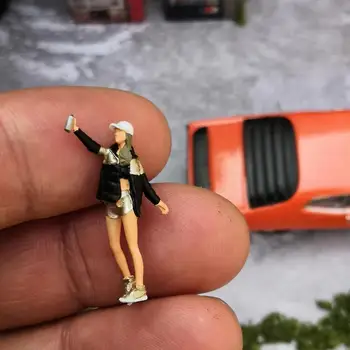 

Racemedal Graffiti Baseball Cap Limited Edition Villain Scene Accessories 1/64 Macro Photography Model