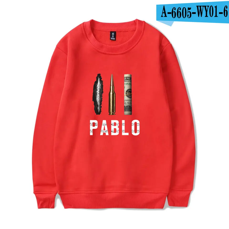 Narcos Pablo Escobar толстовки мужские модные пуловеры хип-хоп толстовки Толстовка Повседневная флисовая толстовка Narcos Pablo Escobar - Цвет: red